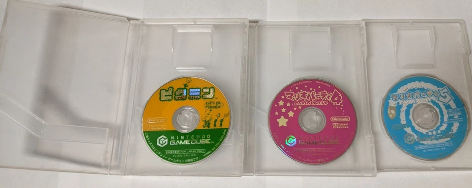 Nintendo Gamecube Japanese Lot of 3 - Pikmin & Mario Party 4 & 5 - CPcx19 - Image 3 of 3