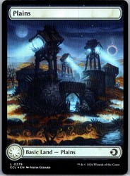Lorwyn Eclipsed Plains #279 Foil Full Art
