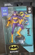 McFarlane DC Multiverse Direct Digital Batgirl Purple Costume In Hand