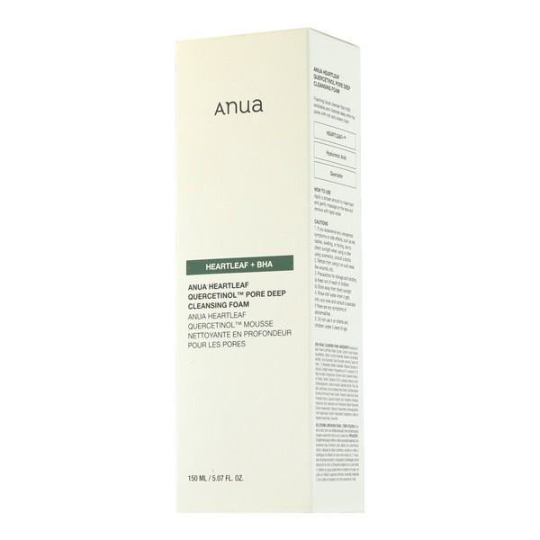 Anua Heartleaf Quercetinol Pore Deep Cleansing Foam 150Ml-image