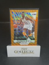 2021-22 Panini Prizm Draft Picks - Shaquille O'Neal #84 Orange Wave Prizm /75