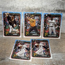 2024 Topps Holiday Pittsburgh Pirates Team Lot - 5 Cards Jared Jones RC New