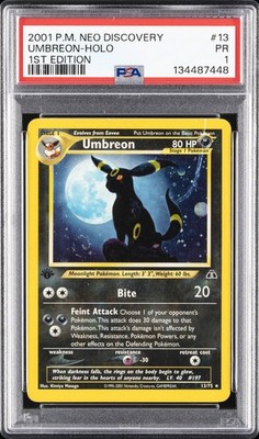 Umbreon 13/75 Neo Discovery Holo for sale online | eBay
