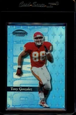 1999 Playoff Contenders SSD Power Blue #132 Tony Gonzalez #/50
