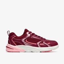 Image of Clarks Girls Crafton Move Older Pink Combination Synthetic Trainers Textile