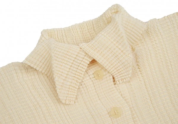 PLEATS PLEASE PLEATS (T.) Stretch Pleated Cardigan Size 3(K-123468) - Image 4 of 4