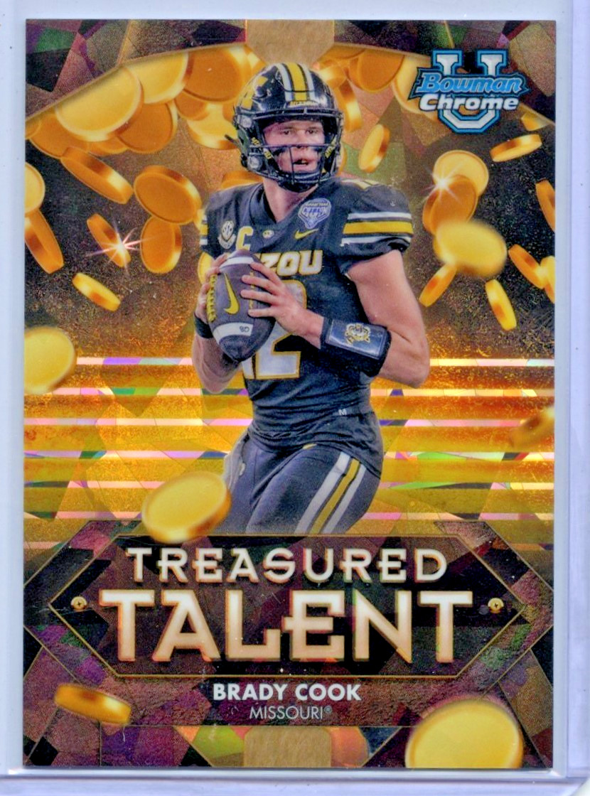 2024 Bowman University Chrome Sapphire Brady Cook Treasured Talent SSP #TT-6