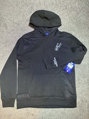 Ultra Game Men's San Antonio Spurs Hoodie Pullover Sweatshirt Black