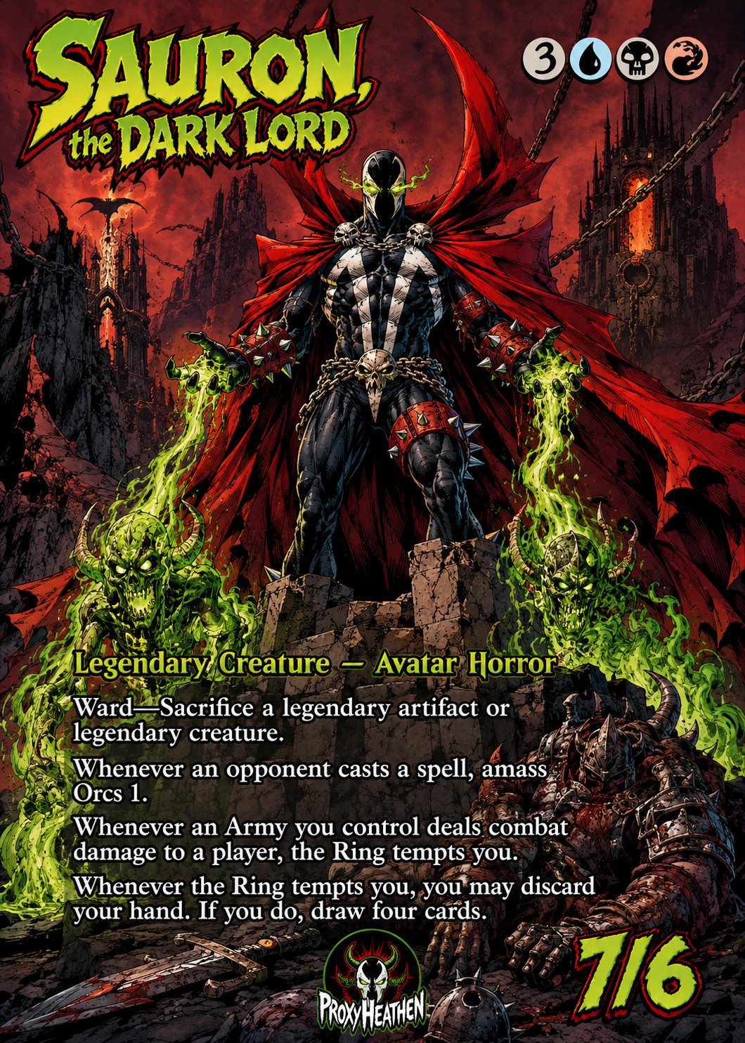 sauron the dark Lord Spawn