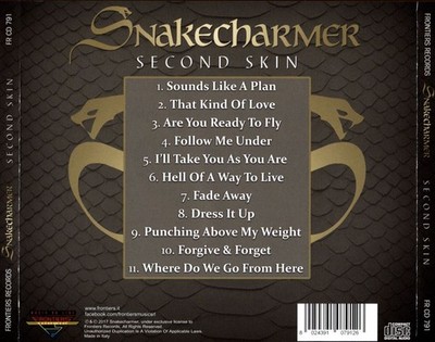 SNAKECHARMER SECOND SKIN NEW CD