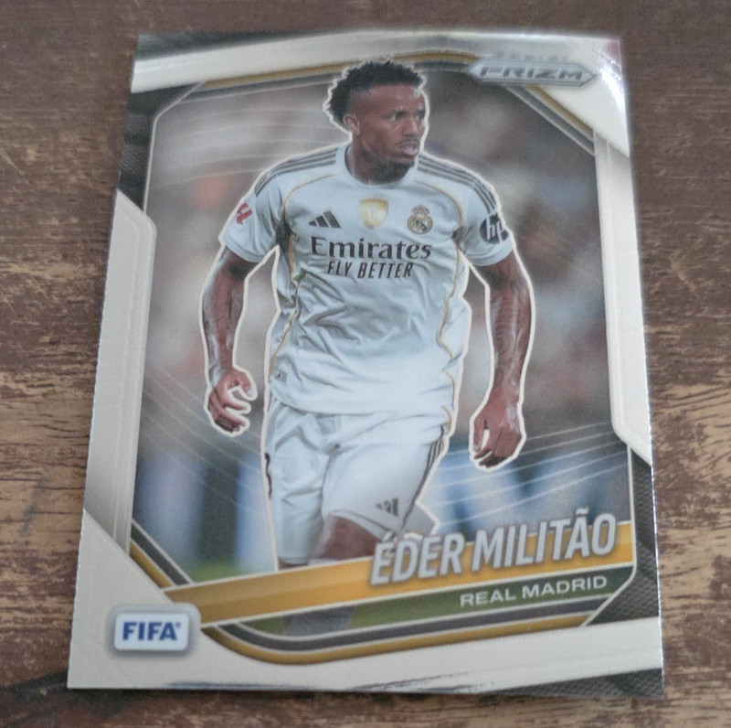 Panini 2025-26 Prizm FIFA Soccer Éder Militão Real Madrid #193 Base Set