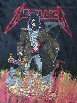 VTG '90s Metallica  So I Dub Thee Unforgiven  Pushead T-Shirt Single Stitch Sz L