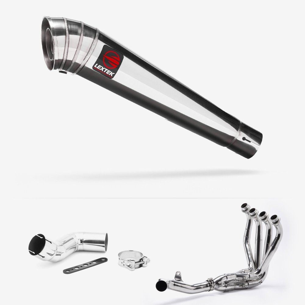 Lextek MP4 Megaphone Exhaust System for Kawasaki Ninja 1000SX (20- )