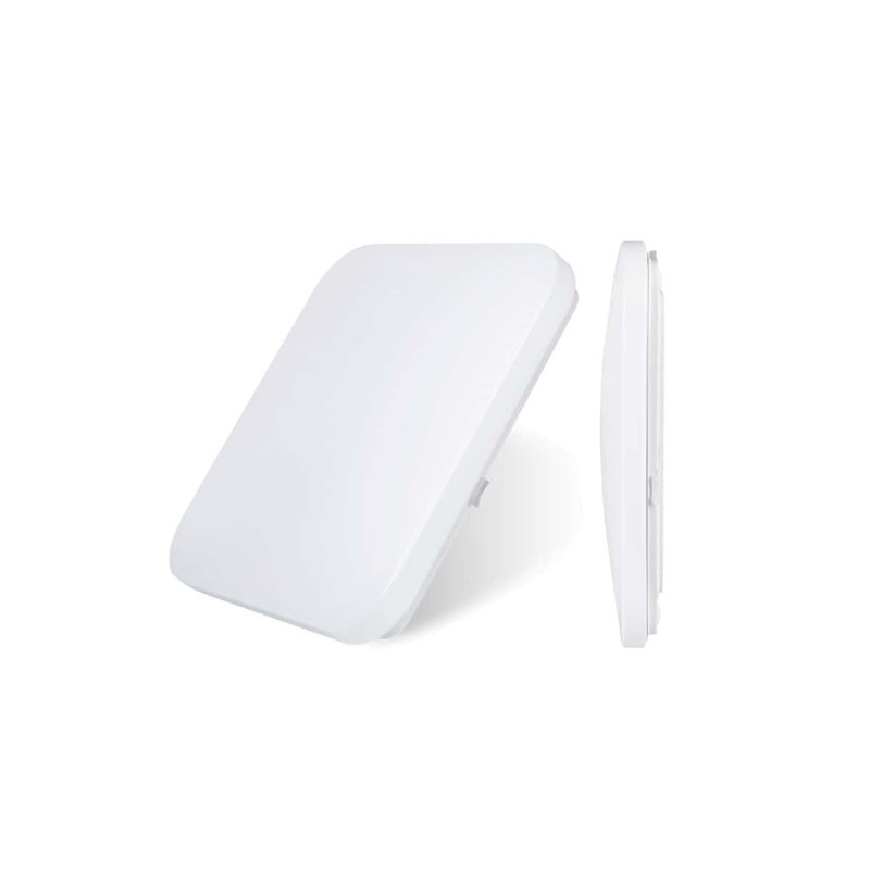 Plafonnier LED EDM 24W 1680Lm luminaire de plafond rond blanc 4000K 32525