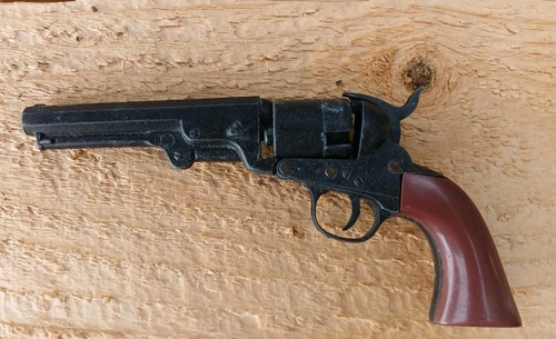 VINTAGE MARX COLT SIX SHOOTER REVOLVER MINIATURE TOY CAP mini GUN RARE