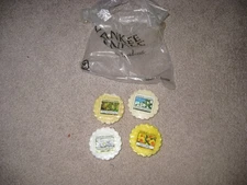 Lot of 4 new Yankee Candle tarts Daffodil Honeysuckle Tiare Gardenia