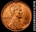 1950-D Lincoln Wheat Cent - Red Choice Gem Brilliant Unc  No Reserve  #J7683