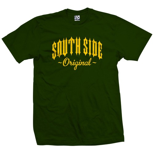 Youth South Side Original Outlaw T-Shirt Born Raised in Southside Boys Kids Tee - Picture 50 of 52