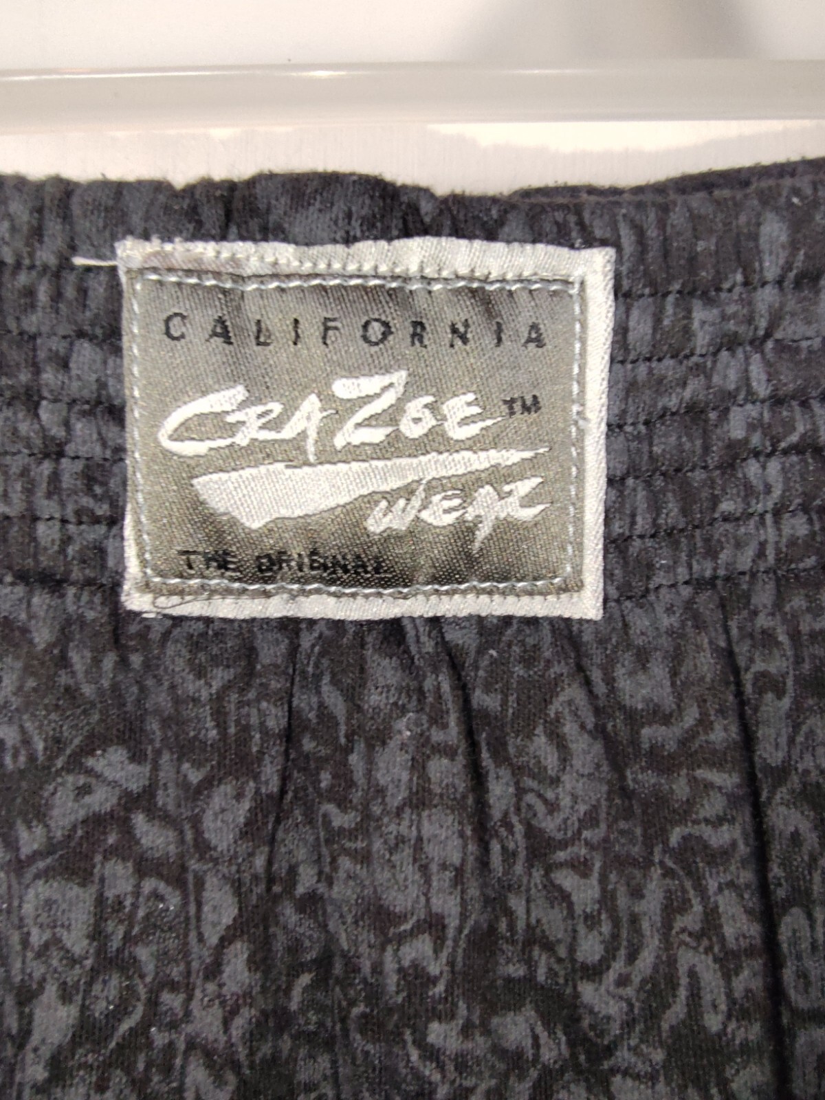 Crazee Vintage 80's California Crazee Wear Pants Size M Boho… - Gem