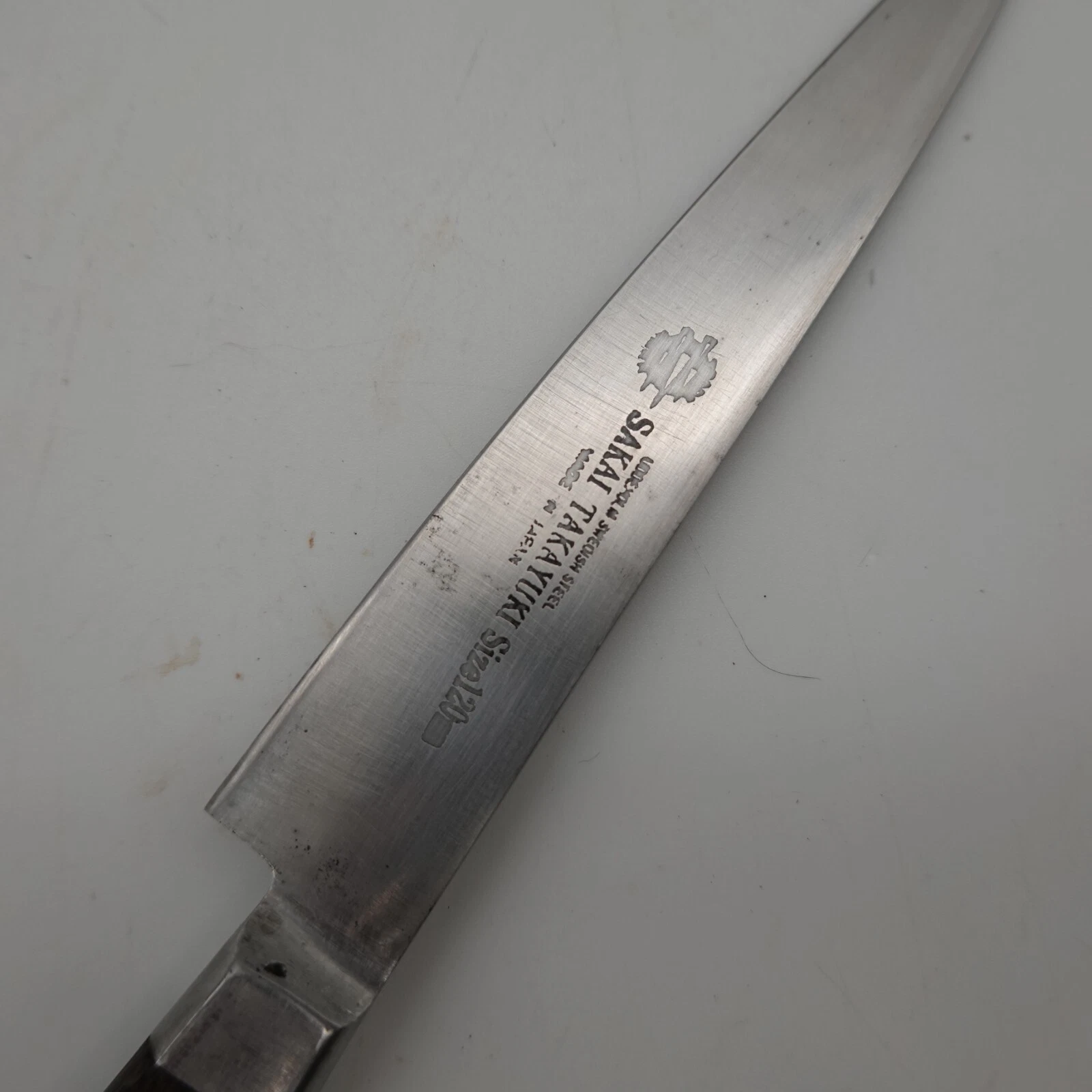 Japanese Sakai Takayuki Petty 120mm. Chef Kitchen Knife Japan K436
Opens in a new window or tab