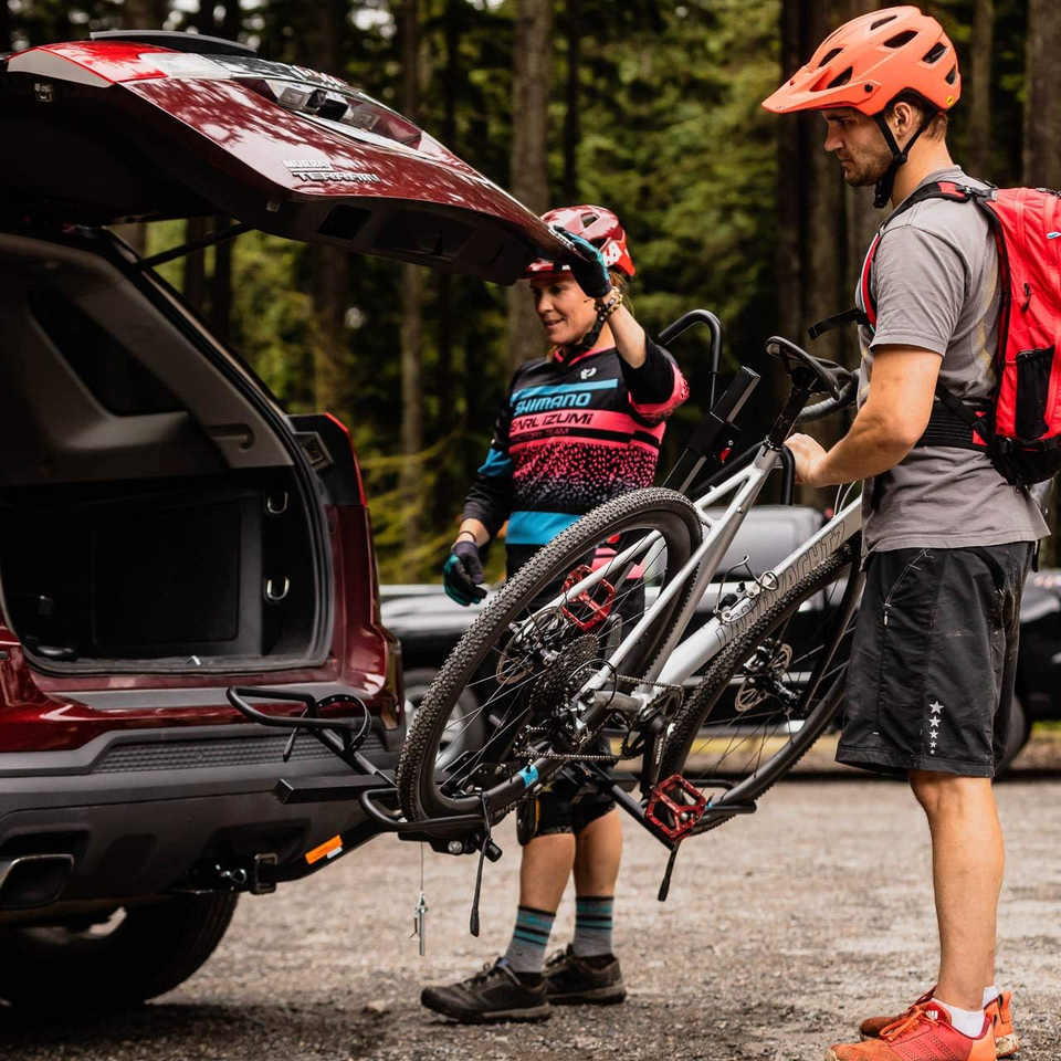 Swagman XTC2 TILT Hitch Mount Bike Rack , Black, 11/4" and 2" Hitch