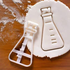 Conical Flask Cookie Cutter - Science laboratory chemistry experiment scientist