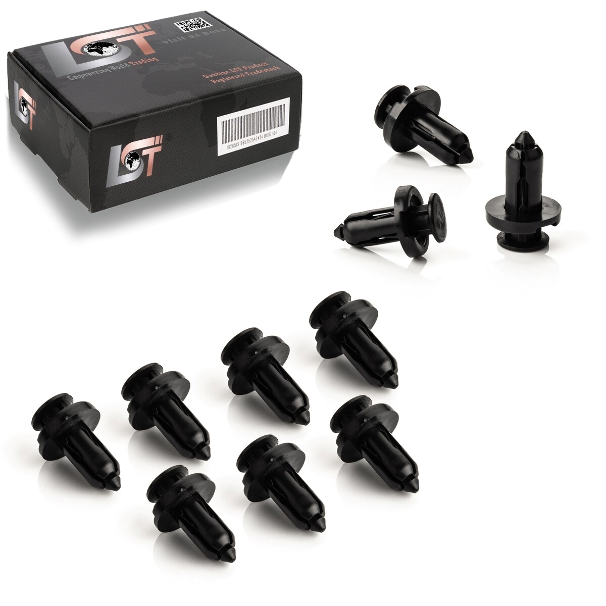 10x Bumpers Radiator Grille Wheel Arch Clips for SUBARU