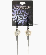 Supernatural Earrings Chain Dangle Post Inser...