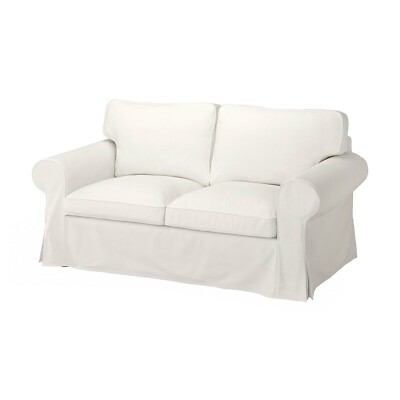 Nagelneuer Ikea EKTORP Bezug für 2er Sofa, Blekinge weiß, 200.476.00