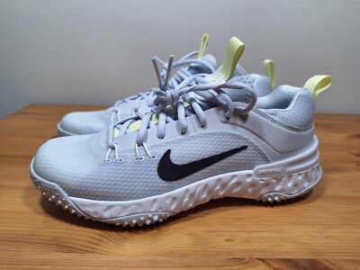 Size 7.5 - Nike Huarache 9 Elite TF LAX SE Football Grey Black for