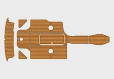 1996-2001 sea ray 260 Bowrider Cockpit Swim platform 1/4"6mm EVA Foam  floor