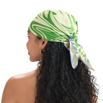 DevaCurl x Unwrp Limited Edition Wonder Waves head wrap scarf curly coily hair