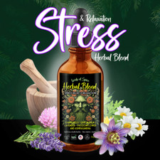 Stress Remedy Drops Herbal Pure 1oz USA