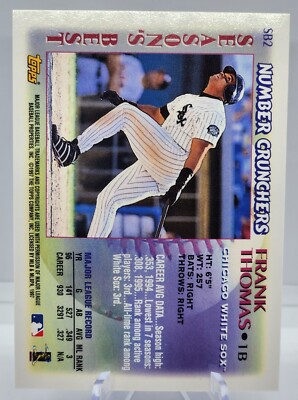 1997 Topps FRANK THOMAS 