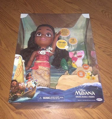 disney moana singing adventure doll with friends