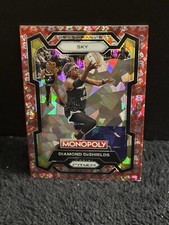 2024 WNBA Panini Prizm Monopoly Diamond DeShields Free Parking Prizm SP #60