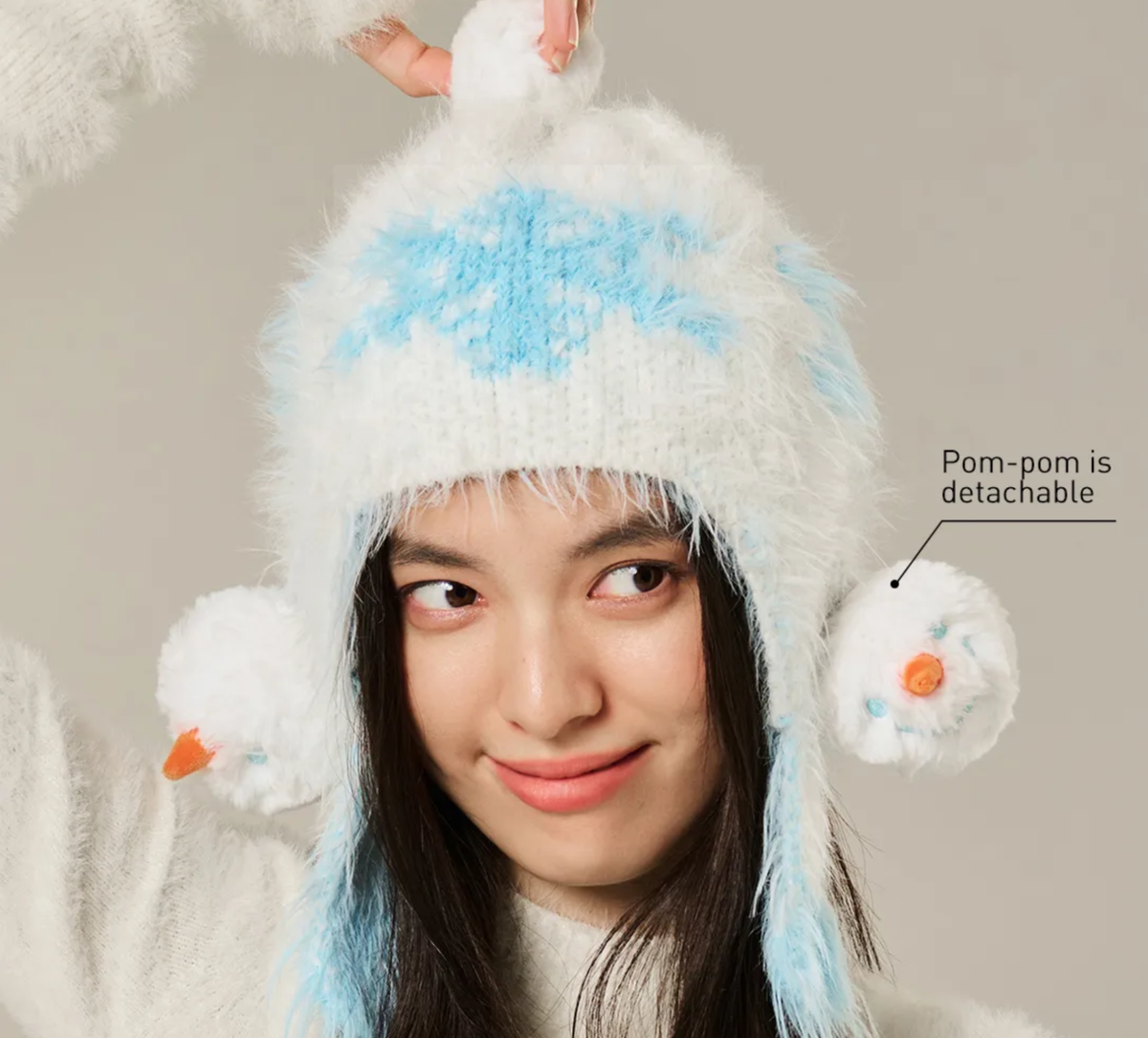 SKULLPANDA Tell Me What You Want Series Knitted Beanie 100% Authentic] POP MART SKULLPANDA Tell Me What You Want  main image 4
