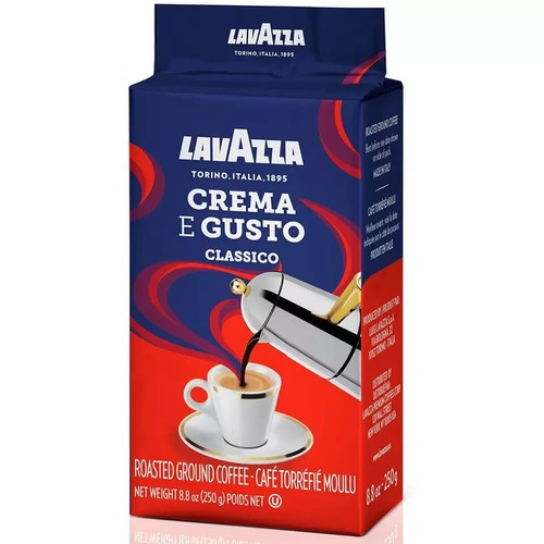 Lavazza 2 Pack Crema E Gusto Ground Coffee 8.8Oz/250G Each - 第 2/5 張圖片