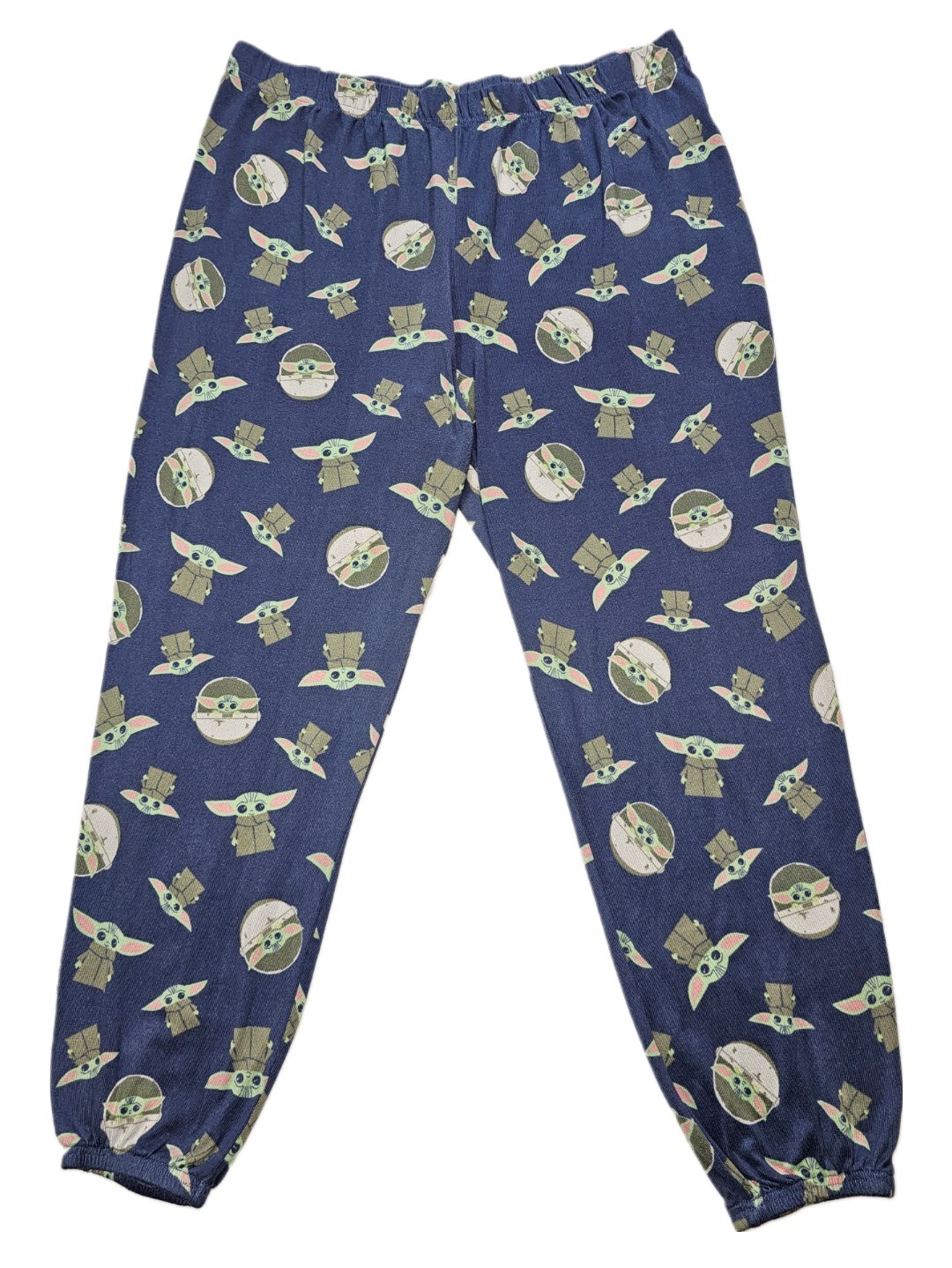 Lucasfilm LTD Star Wars Baby Yoda Blue Lounge Pants Women's Size XL