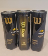 Wilson US Open Official Ball- Extra Duty Tennis Balls - Case -8 Cans/24 balls