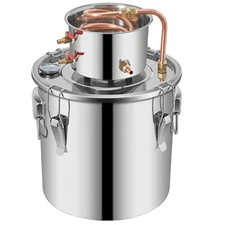 8Gal Alcohol Still Stainless Steel Boiler Water Wine Alcohol Distiller 30L