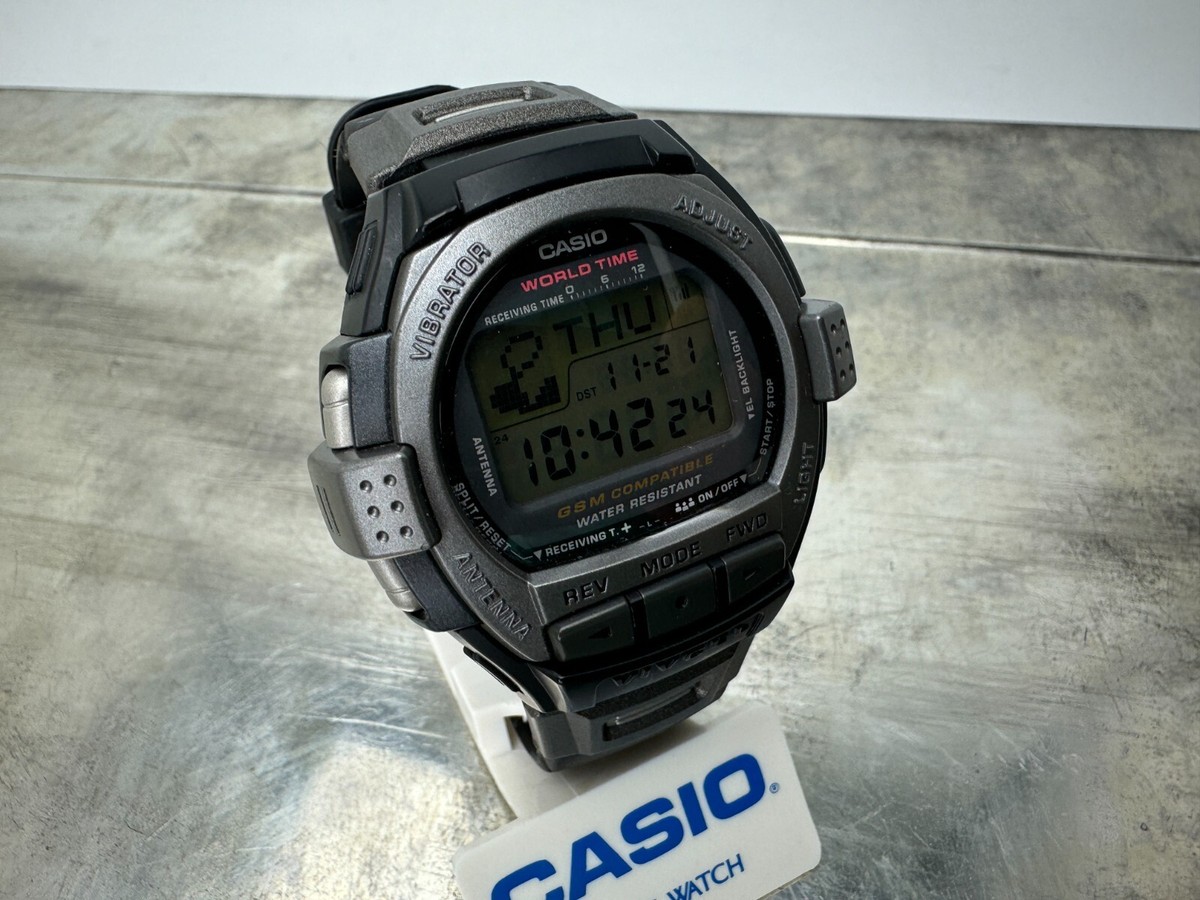 Vintage Casio VCL-100 World Time Digital Watch | eBay