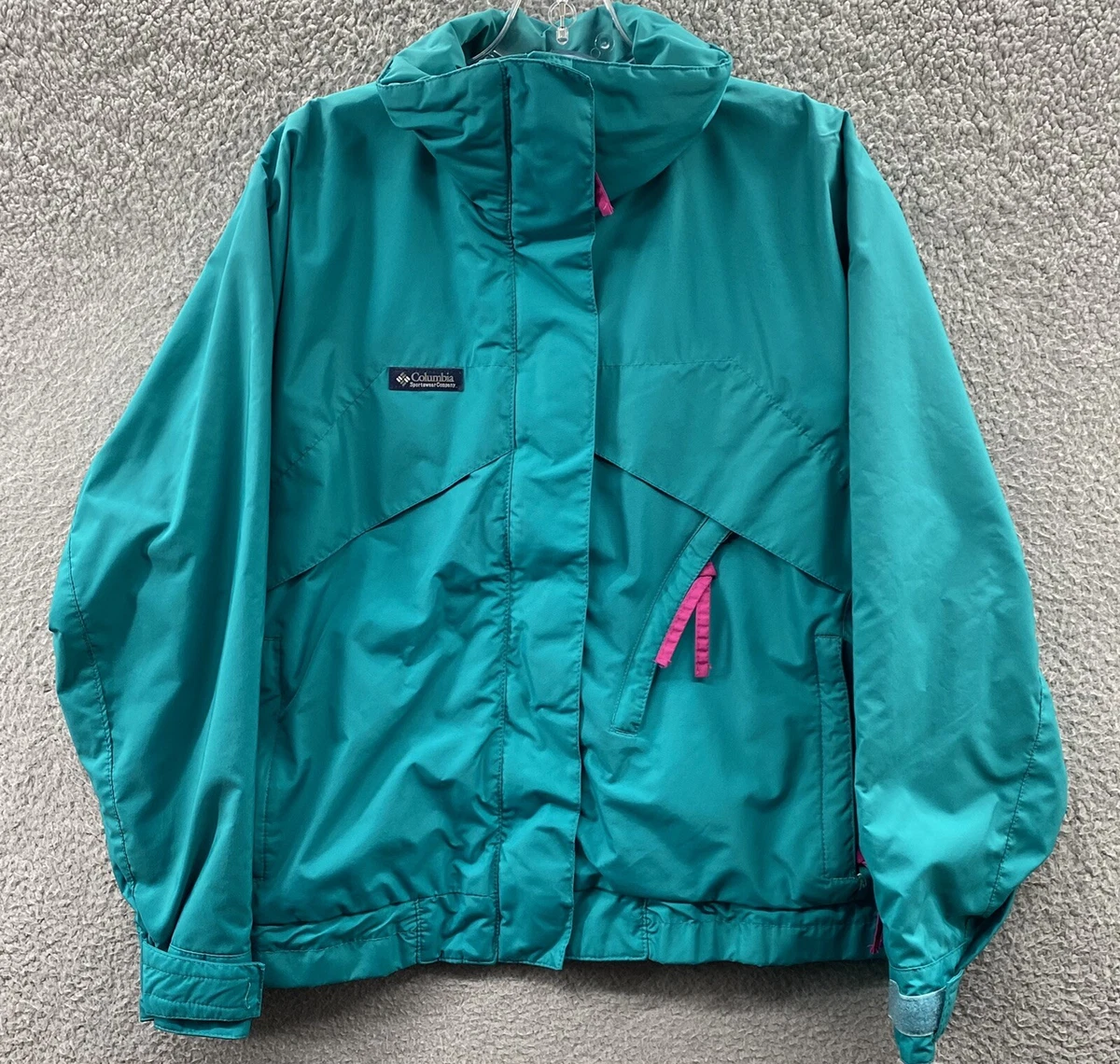 Turquoise columbia jacket clearance