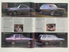 Mazda Cars for 1980 4 Pages Vintage 1980 Print Ad