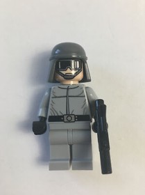 LEGO Star Wars 4/5/6 Imperial AT-ST Pilot Minifig + AT-ST Instruction 7657 lot 2