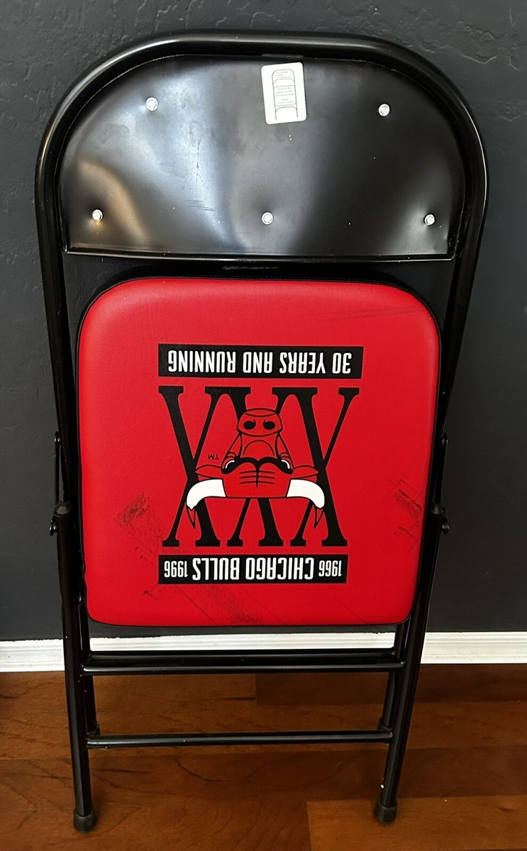 Chicago Bulls 1995-96 NBA Commemorative Folding Chair 72 Wins