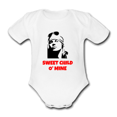 GNR SWEET CHILD O' MINE Strampler Baby Weste Grow Body GUNS ROSES AND MUSIC