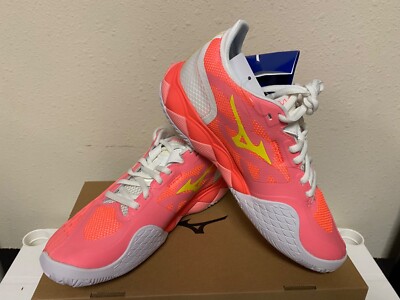 Mizuno Women s Wave Enforce Tour AC White/Coral