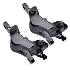 Shimano Deore XT 4-Piston Hydraulic Disc Brake Caliper BR-M8120, Post Mount 2pcs