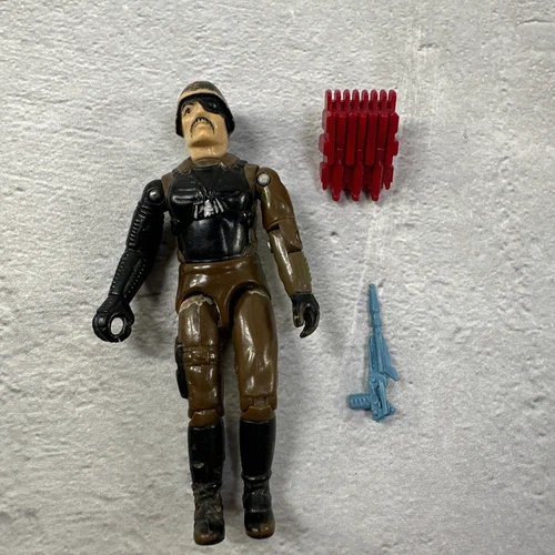 M065 Hasbro 1983 GI Joe Major Bludd v1 100% Complete